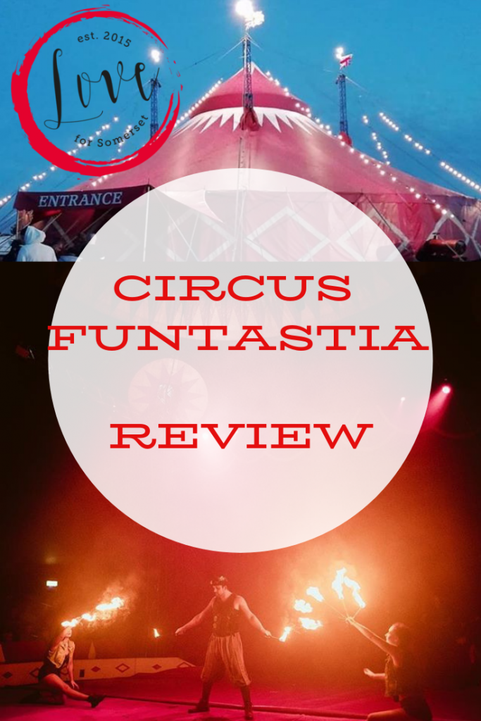 Circus funtasia tour of southwest uk 